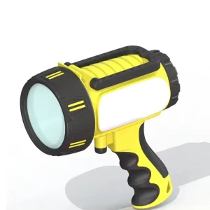 Searchlight Laser ABS Waterproof Flashlight Portable Lamp for Hiking Camping