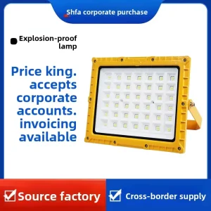 Shenfang IP66 LED Explosion proof Lamp Agi32 Layout for Gas Station Warehouse Factory Outdoor Use Searchlight Floodlight 220V