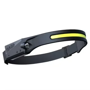Silicone Portable COB Induction Headlight Rechargeable Running Climbing Working ABS Torches Tactical Flashlights LED Headlamp