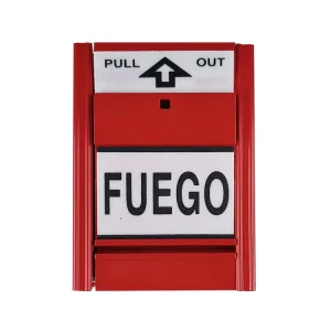 Single/Dual Action Mechanism with Tool-Less Reset Key Fire Alarm Pull Station