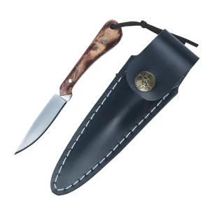 Small Size Fixed Blade OEM Custom Outdoor Survival Camping Fixed Blade Hunting Tactics Straight Fruit Knife with Sheath