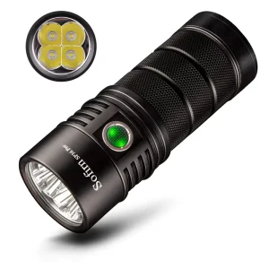 Sofirn Sp36 6000lm Led Tactical Flashlight Rechargeable Torch Light