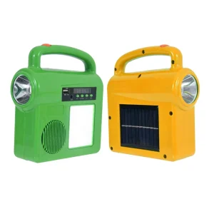 Solar Portable Outdoor Searchlight Camping Rechargeable 2400mAh Lighting Lamp Super Bright LED IP33 Waterproof for Music
