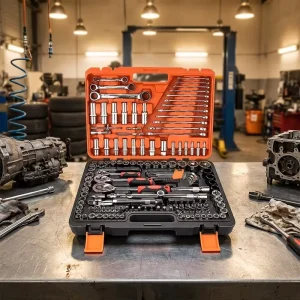 Spanner Hand Tool Kit Factory Car Combination Repair Hand Tools Herramientas Box Socket Wrench Set Mechanics Socket Sets