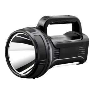 Strong Light Portable Solar IP65 Waterproof 1000+ Lumens 200-500m Beam Distance Outdoor Emergency ABS LED Searchlight Flashlight