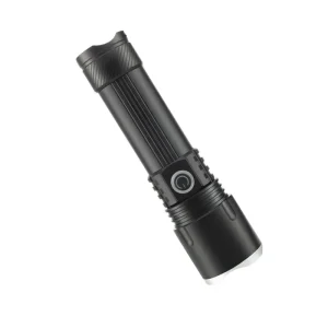 Super Bright 1000Lumens USB Rechargeable LED Tactical Torchlight Flashlight Aluminum Alloy Waterproof High Power Torch