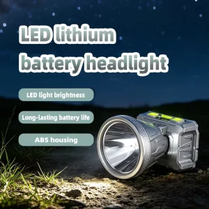 Super Bright 1500 LED USB-C Lithium Battery Powered DIY Professional Worklight 6000mAh Outdoor Mining Searchlight for Night Work