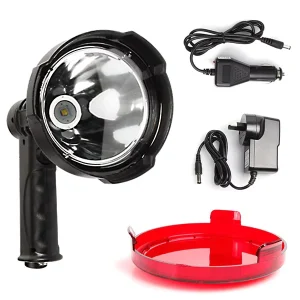 Super Bright 25W Long Range Handheld Portable LED Searchlight Spotlight for Hunting Search and Rescue