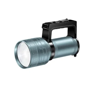 Super Bright Portable LED Rechargeable Lithium Battery Searchlight with Side Lights Emergency Torches