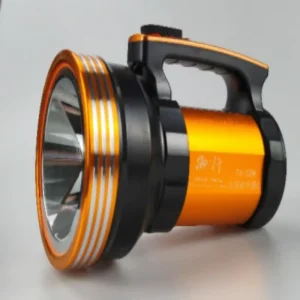 Super Bright Spotlight Portable USB Rechargeable Aluminum Alloy Body Tactical Flashlights LED Searchlight
