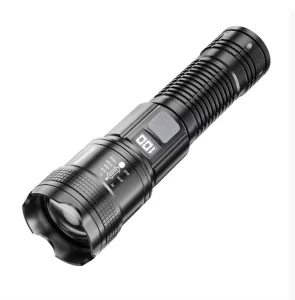 Super Bright Torch Light LED Flashlight Long Range Powerful Waterproof Rechargeable LED Flashlight
