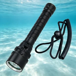 Super Bright XPE T6 L2 Cold White Warm White Multi color LED Diving Flashlight Torch Light Waterproof