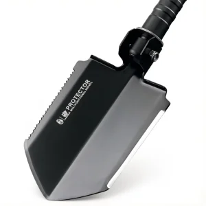 Survival Shovel Portable Camping High Carbon Steel Entrenching Tool Compact Size Shovel Hiking Digging