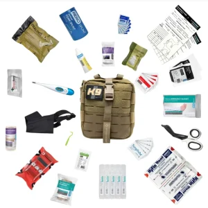 Survival Tools Camping Essentials Tactical Gear Emergency Outdoor First Aid Kit Trauma Medical Supplies for Men Women