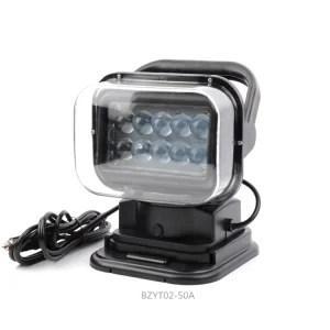 TG02 Waterproof LED 16 Beads Car Yacht Rotating Wireless Remote Control Search Light Spot Light