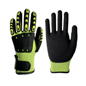 TPR Cut and Impact-Resistant Gloves for Automotive Repair Metal Stamping and Machining