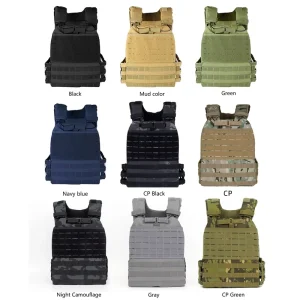 Tactical Vest 600D Encrypted Nylon Outdoor Personal Defense Equipment Waterproof and Durable Carrier Training Vest