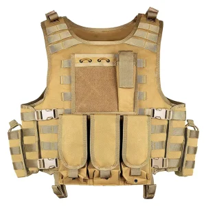 Tactical Vest Plate Carrier Multifunction Training Tactic Men’s Security Tactical Vest