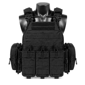 Tactical Vest Quick Release Multi Functional Breathable Wear Resistant Outdoor Training Utility Carrier Vest