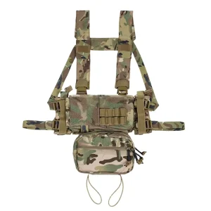Tactico Vest Lightweight Quick Release Outdoor Game Camo Hunting Bag MK3 Tactical Chest Rig with Magazine Pouch
