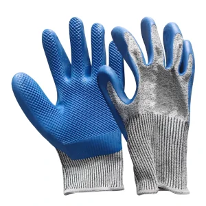 Textured Nitrile Waterproof Wear-Resistant Industrial Gloves