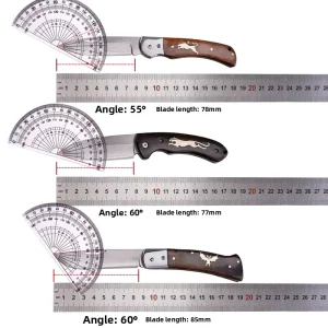 Three-layer Composite Steel Folding Fruit Knife High Hardness Blade Multi-functional Outdoor Kitchen Tool Kitchen Accessories