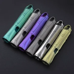 Titanium Calming Whistle Camping Lanyard Emergency Portable Mini Small High Frequency Corrosion Resistant Multi Function Tour