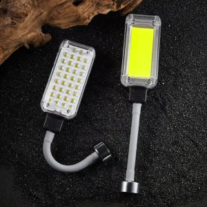 Tool Flashlight Hand held Magnet Hose Service Light COB Work Light