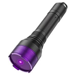 Torch Light High Power 365nm UV Jade Inspection Flashlight for Pet Use Rechargeable LED UV Flashlight Ultra Violet Light