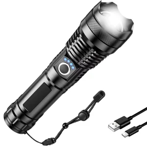 Torches LED Super Bright Rechargeable Powerful Torch Battery Powered Camping Tactical Standard Flashlight