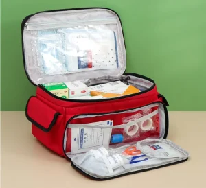 Travel First Aid Kit Small Medication Storage Bag Household Emergency Storage Box Medical Tool Kit Medication Organizer Bag