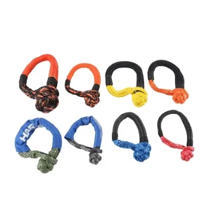 UHMWPE 1 2”X22” Soft Shackle Rope 48000 Lbs Breaking Strength ATV Emergency Tool Kit