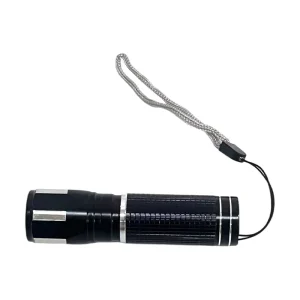 USB Rechargeable LED IP65 ABS Flashlight & Torch for Camping and Emergencies