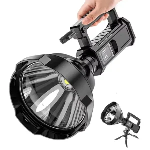 USB Rechargeable Powerful High Power LED Flashlight Waterproof Fishing Lantern Torch Spotlight Searchlight Camping Lamp