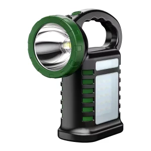 USB Type C Charging Solar Rechargeable IP44 Waterproof 6000K Daylight 120 Beam Angle Searchlight for Night Fishing Outdoor