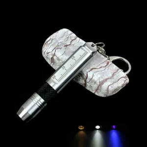 UV Yellow Stone Detecting Light Jade Testing Torch Flashlight