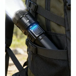 Ultra Bright High-power Torch Light with Battery Indicator for Camping