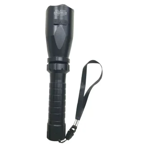 Ultra Bright LED Flashlight Rechargeable Powerful Torch with Screen and Video Recording for Industrial Factory