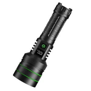 Ultra Long Distance High Power USB Rechargeable Strong Light Outdoor Lantern LED Torches Lights Tactical Flashlight E0070