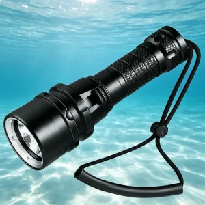 Underwater Torch Super Bright 1000 Lumens Scuba Diving Equipment Under Water 80m Dive Flashlight