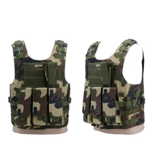 Unisex Waterproof Jungle Field Equipment Plate Carrier Tactical Vest Camouflage Security Tactical Vest Bag