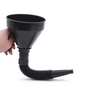 Universal Car Motorcycle Refueling Funnel with Filter Emergency Fuel Tool for Road Trips