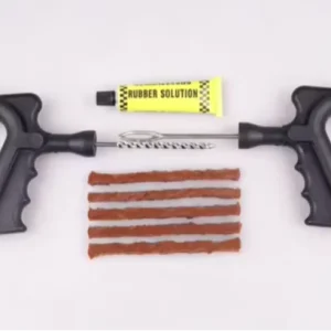 Universal Tubeless Tire Repair Kit Portable Emergency Puncture Plug Tools for Car Motorcycle ATV Truck
