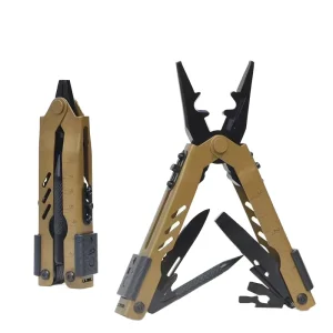 Upgraded High Quality Multitool Multifunctional Plier Telescopic Pliers Head Slide Switch Knife Spike Tool