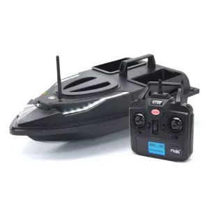V700 500M High Speed Dual Hoppers Portable Fishing Bait Boat with Dual Battery Slot Release Auto Night Searchlight