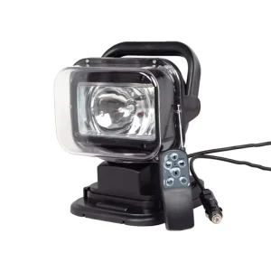 Vehicle Mounted IP65 HID Remote Controlled Searchlight Rated 12V 24V 50000 Hours Lifespan Outdoor Marine