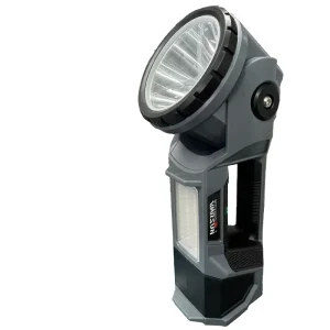 Warsun X5 High Lumen 1000lm Outdoor Portable IP45 Waterproof COB Emergency Searchlight with Dual Light Sources