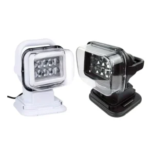 Waterproof 12V 24V 360 Degree Remote Control Multifunction LED Searchlight Outdoor Sky Searchlight for Car Offroad Truck Boat