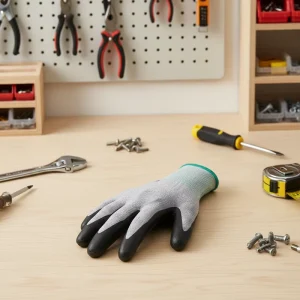 Waterproof Latex-Coated Anti-Cut Gloves for Construction with Hand and Arm Protection