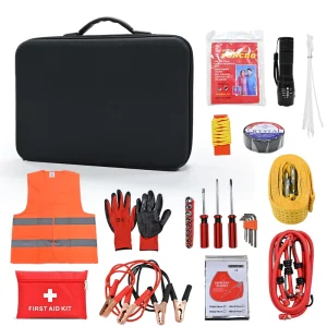Waterproof Survival First Aid Outdoor Vehicle Emergency Kit Waterproof Box Car Roadside Tools for Self driving Travelling